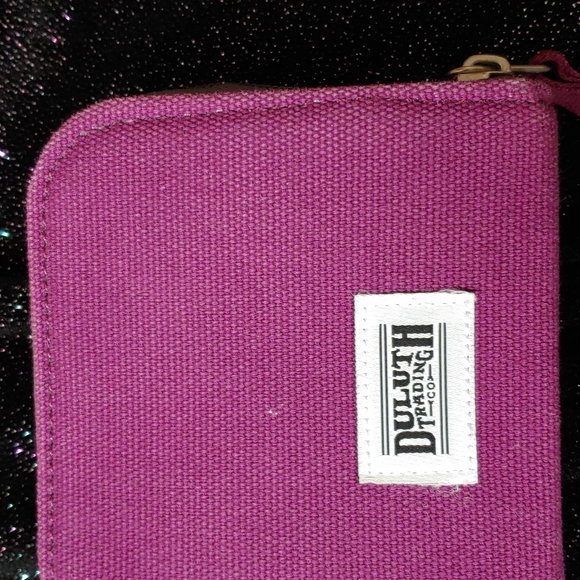 Duluth Trading Co Purple Small Wallet - Picture 5 of 16
